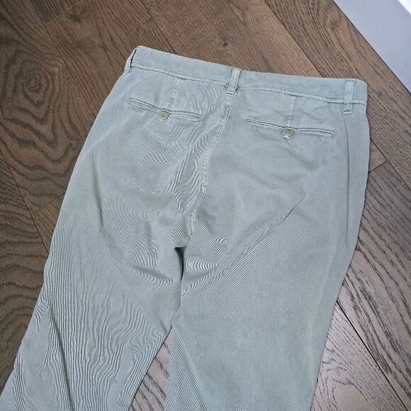 J. Crew Chino Cotton Mid Rise Pant in Sage Vintage Laurel - Picture 7 of 9